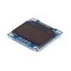 0,96 pouce IIC série 4pin blanc / bleu / jaune module d'affichage OLED bleu / jaune 128x64 12864 Carte d'écran LCD pour Arduino Oled
