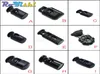 100pcslot Cord Lock Toggle Clip Stopper Plastic Black for Bagsgarents8859151