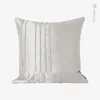 Pillow High-quality Sofa Cover Silver Luxury Silk Decorative Home 45x45 Set