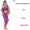 Stage desgaste de Bellydance Bollywood Oriental Sari dance Caderinas de transmissão do terno de transmissão Vacione Case Feminino Pants Mulheres