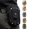 Sacs de taille Men Pack Bum Sac Pouche étanche à ceinture militaire imperméable Packs MOLLE Nylon Mobile Phone Wallet Travel Tool