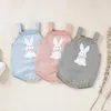 Rompers Baby Girl Boy Easter Romper Bodeveled Bodysuit Joks My 1. strój urocze ubrania z dzianiny