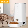 Rojeco 4L Automatische Pet Feeder -Taste Version Food Dispenser Accessoires Smart Control Pet Feeder für Katzen Dog Troy Food 240429