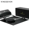 Lunettes de soleil Kingseven Véritable hommes polarisés Men de conduite en aluminium Miroir Male Sun Gernes Aviation Femmes pour les lunettes