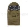 Beanies Winter Glasses Hat Men CP Ribbed Knit Lens Beanie Hip Hop Sticked Hats