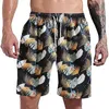 Shorts maschile maschili slim fit bauli da bagno costieri con guanti lunghi a maglie