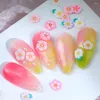 Nagelkonstdekorationer söt tusensköna blommor polymer lera skivor charms diy slime flingor naglar dekor mjuk manikyr leveranser tillbehör