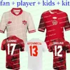 2024 2025 Jerseys de fútbol de Canadá Maillot de fútbol Jersey Kits Kit 24 25 Camisa de fútbol Equipo Nacional Femenino Copa Mundial Femenina 23/24 Sinclair Fleming Buchanan David