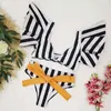 Kobiety w dziedzinie stroju kąpielowego Kobiety kwiatowy 2024 Wyściełane braczki bandaż bikini zestaw kąpielowy kostium kąpielowy Baiton Beachwear Biquini