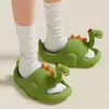 Slippers Dinosaur Women Summer Cute Fun Cartoon Couple Shoes Indoor Home Bathroom EVA Anti-skid Wearable Sandals