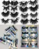 27 mm 25 mm Lashes 3D nink wimpers crisscross valse wimpers wreedheid volume nerts wimpers dramatische oogwimpers make -up tools9006118