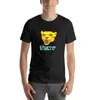 Herren-T-Shirts Miami Tony Hotline!Jungen weiße Top Animaldruck Herren Solid Color T-Shirtl2403