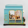 Ev Aksesuarları Mini Ev Doğum Günü Hediyesi El yapımı Terzi Mağazası Diy Ev Modeli Oyuncak2405