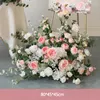 装飾的な花ピンクシリーズ結婚式のセンターピースの人工フラワーボールのためのファインシルクウェルカムプロップ