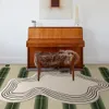 Décoration tapis irrégulier rond salon maison maison spéciale à forme spéciale épaissie du canapé en peluche salon de chambre à coucher tapis d'art tapis d'art 240424