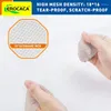 Rideau Erocaca Mosquito Fin de fibre de verre blanche pour fenêtre Screen Universal Mesh Custom Tulle Invisible contre les moustiques mouches
