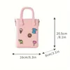 Liten Eva Summer Beach Bag Cute Jelly Hole handväska gummi vattentät resesemester handväska 240426