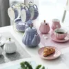 Bruiloft coffeeware theeware 8 oz kopje schotel met 6 porties thee -thee Sugar Bowl theelepel zeef voor middagbar 240428