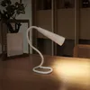 Tischlampen Flexible Schlauch Lesen Lampe weiße Helligkeit verstellbarer, leicht hängendes hängende weiche LED -Leuchte Beleuchtung
