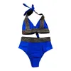 Women's Swimwear Swimsuits For Teens Bikini Set Bathing Suit Women High Waisted Sets Sporty Two Color Block