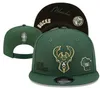 Bucks Ball Caps Flowers Patle Snapback Hats Sports Basketball Chicago Hat 23-24 Champions Baseball Cap 2024 Finals Regulated Chapeau A9