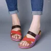 Casual schoenen Dames Sandalen Wedge Outdoor Soft Water Slippers Werken PU Comfortabele plat platform Open teen Beach