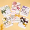 Accessori per capelli 5pcs/set bandiera con filo con fila da filo in pizzo di nylon cotone per capelli per bambini ragazze non ondate neonati neonati accessori per bambini