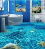 Klassische Wohnkultur Meerwasser Toilette Badezimmer Schlafzimmer 3d Bodenboden Tapete 3D für Badezimmer 1029731