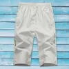 Heren shorts Men Summer Solid Color Zipper Pocket Slim Quick Dry Pants Streetwear Beach Fitness Basketball Sports Short