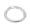 Catena laterale da 8 mm Catena manuale Moneta maschile Sterling Sterling Bracciale placcato uomini e donne Bracciale d'argento SPB227263Z99837548298703