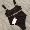 Women's logo decal bra and underwear split 2 piece swimsuit designer bikini SMLXL