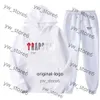 Trapstar tracksuit heren tracksuit merk bedrukte sportkleding trapstar kleuren warm twee stukken set losse trapstar hoodie sweatshirt broek jogging jasstop 6754