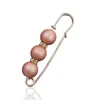 Broches perles de sécurité mode simulé de bijoux de broche perle