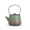 Teaware conjunto de chá de chá de chá de cerâmica antigo eco de café e uma xícara de kettle de chaleira aquecida Coffeeware tuapoots gaiwan teeware teware samovar