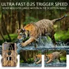 4G LTE Hunting Trail Camera 60MP HD 8K App Control Night Vision Po Trap met Sim Card Cellular Mobile Wireless Wildlife Cam 240423