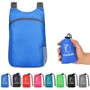 Rugzak lichtgewicht ultralight packable opvouwbare rugzakjes buiten reizen wandelen kinderen kleine dagpack mini tas