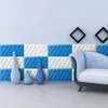 Wandaufkleber 60x30 cm 3D Dreidimensional dicker Tatami Anti-Kollisionsmatte Kinder Schlafzimmer Bett Weichkissen
