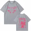 Herr t-shirts melanie martinez portaler t-shirt herr mode y2k roll play t-shirt gåva topl2403