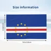 Cape Verde Flag Baignon serviette rapide à sec, serviette de baignoire de baignoire à sec rapide