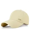 Ball Caps 2024 Fashion printemps et été sèche rapidement respirant Baseball Capa Dada Hard Top Sun Hat Men Big Taille Snapback 55-60cm