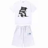 Tracksuit Trapstar Men Shorts und T -Shirt -Set Haikyuu Herren Designer Trapstar Tracksuit Hochwertige gestickte Pure Cotton Lose Casual Shorts Sets Herren Größe S M l xl