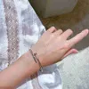 Designer armband lyx kvinnor nagel anpassad tunn vers