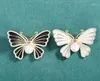 Brooches Cocoon Into Butterfly Fashion Insect Brooch Enamel High-grade Shell Beadsset Japanese Style Suit Corsage Pin For Women