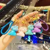 Resina Manhua Unicorn Jewelry Keychain Presente Pingente Acessórios de Doll Acessórios de Doll