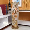 Vasen Europäische Vase -Ornamente großes Wohnzimmer TV