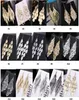 Produttore di gioielli di moda 50 pezzi Grande orecchini 925 Gioielli in argento sterling Factory Fashion Foglie lunghe Orecchini J2158697434