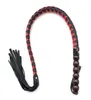 BDSM Toys Restraints Bondage Gear 8 Colors Whip Sex Toys For woman Couple Adult Game Sexy Whip PU Flirt Sex Slave Toys9416745