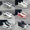 Tasarımcı Ayakkabı Tuval Sneaker Yıldız Spor Ayakkabı Mahkeme Eğitmeni Erkek Ayakkabı Kadın Eğitmenleri Platform Kauçuk Lüks Yüksek Top Yıldızlar Kumaş Loafers Kadın Loafer