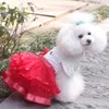 Vêtements pour chiens vêtements mignons pour les petits chiens jupe de mariée Summer Luxury Princesse Pet Fruit Design