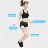 Dijital Kalori Sayacı ile Orijinal Jump Halat 2 Modu Eğitim Fitness Egzersiz Hızlı Atlama Halat - Pembe 240425
